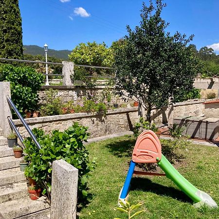 Apartamento Con Jardin Y Piscina Temporada Verano Privados Samieira Dış mekan fotoğraf