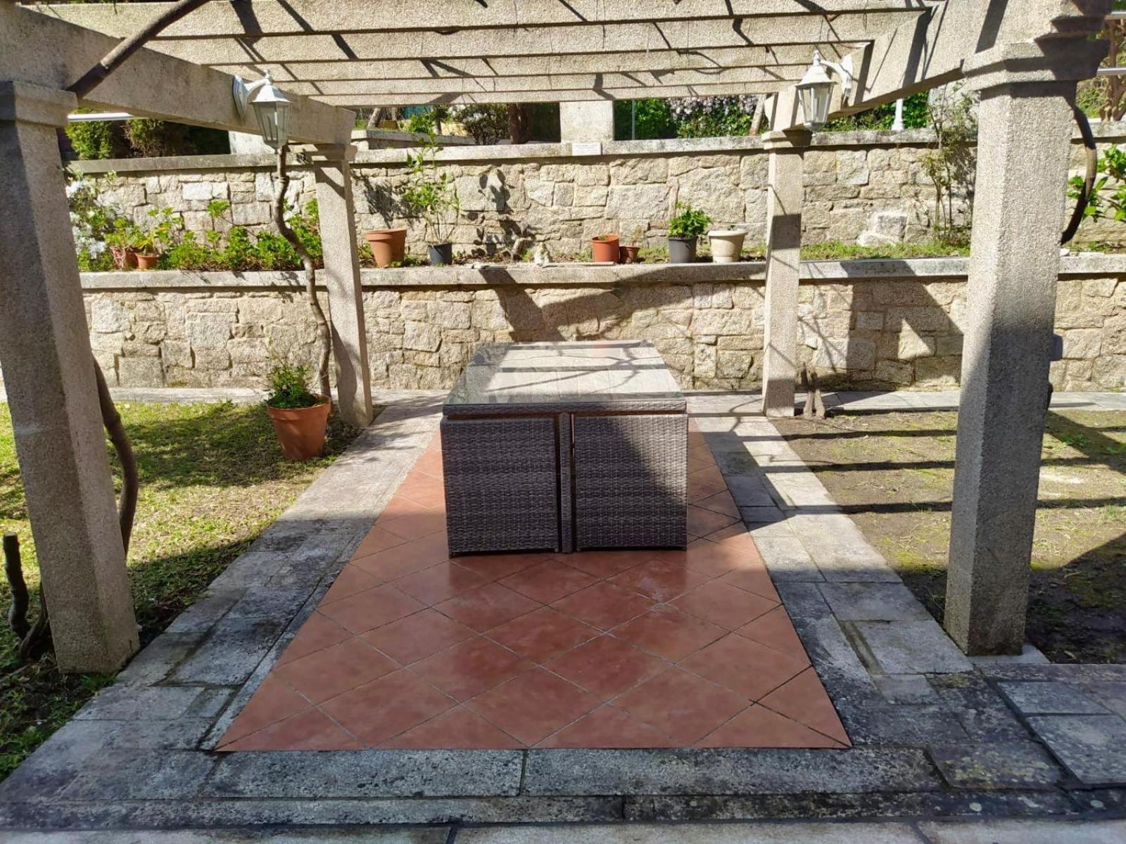 Apartamento Con Jardin Y Piscina Temporada Verano Privados Samieira Dış mekan fotoğraf