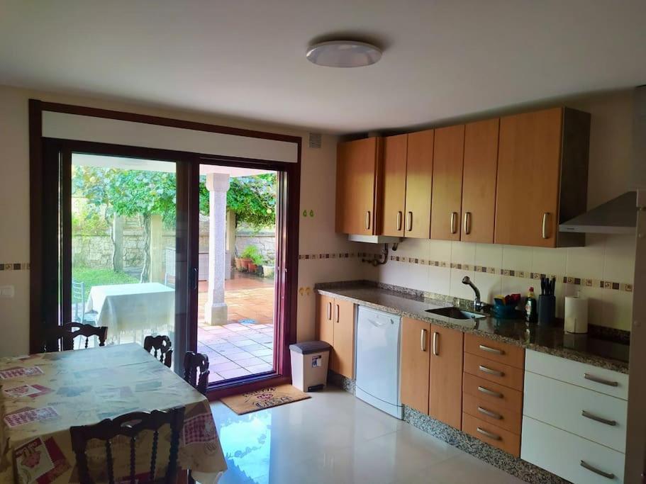 Apartamento Con Jardin Y Piscina Temporada Verano Privados Samieira Dış mekan fotoğraf